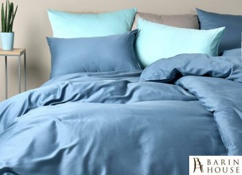 купити Простирадло Сатин синій 210644