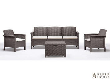Купить Набор садовой мебели BICA Venezia 3 серо-бежевый 327815