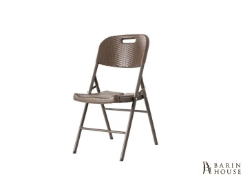 Купить Стул складной ТЕ-1813 коричневый 323871