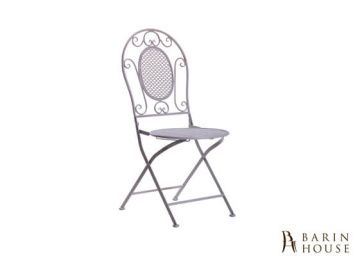 Купить Стул Мерибель металл, винтаж грей 174357