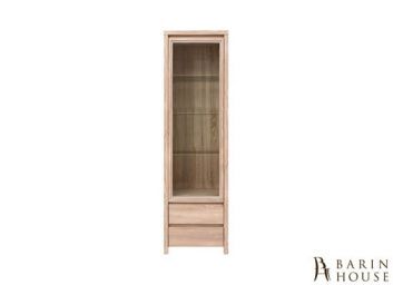купити Витрина KASPIAN REG1W2S (дуб sonoma, дуб sonoma/белый глянец) 167982