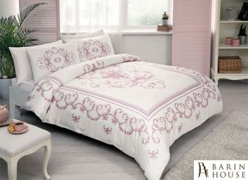 Купить Двуспальный евро комплект ТАС Dora Pink Сатин 165145