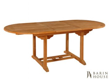 Купить Тиковый стол раскладной овальный TE-150T 190186