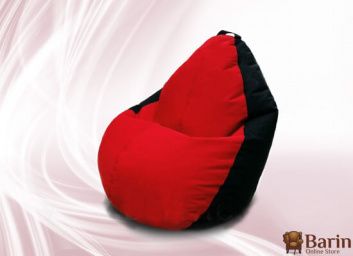 Кресло-груша Black-Red 124308 barin.ua Купить Кресло-груша Black-Red 124308