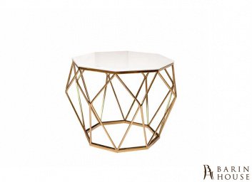 купити Стіл журнальний Перфект біле золото 243036