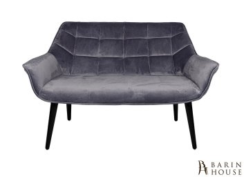 Купить Кресло-банкетка CARY велюр серый 278715