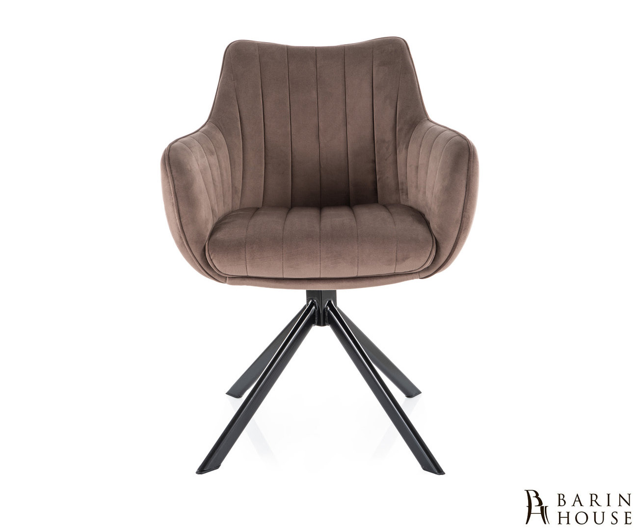 Купить Стул Azalia Velvet черный каркас/капучино BL.38 343183 photo 1