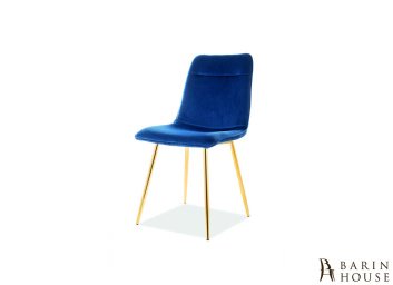 Купить Стул Eros Velvet синий 260678