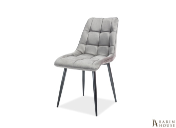 Купить Стілець Chic Velvet чорний каркас 336552