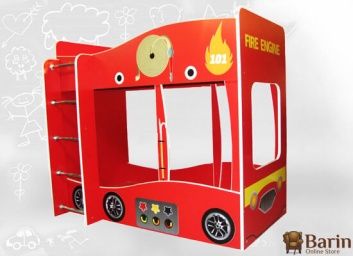 Купить Кровать двухярусная Форсаж Пожарная 116132