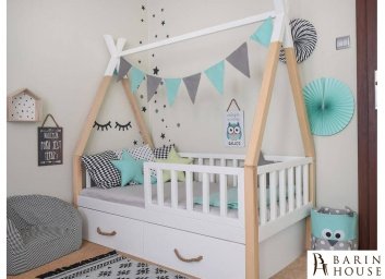 Купить Кровать Моана с бортиком без ящиков 245366