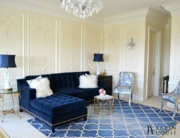 Купить Угловой диван Бархатный 129153