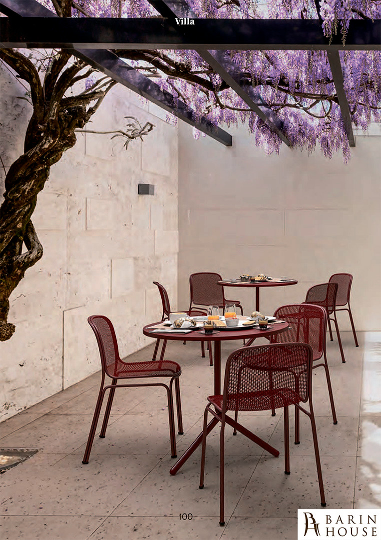 Купить Стул металлический Villa 1 Wine 336344 photo 3