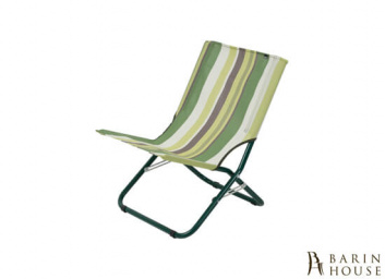 купити Шезлонг Мини (текстилен зеленая полоса) 187241