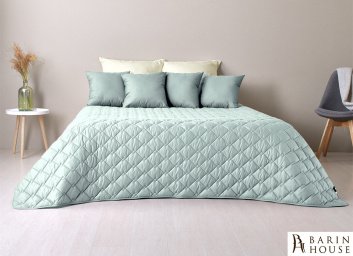 Купить Покривало Стиль Куб (м'ята/світло-сірий) 244012