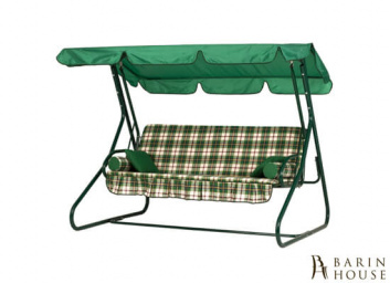 Купить Качели Графиня (Бязь Зеленая клетка) 186797