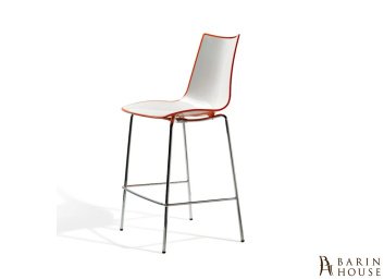 Купить Полубарный стул Zebra Bicolore Red 308345