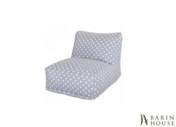 Купить Бескаркасное кресло Горошек с оборкой 187100