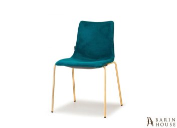 Купить Стул Zebra Pop (Satin brass Blue) 309660