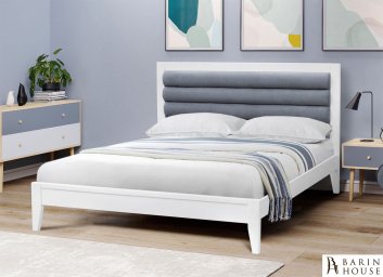 Купить Кровать Гелиос мягкое изголовье белый 310514