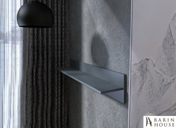 Купить Полиця навісна Лайт ПЛН-1 (графіт) 318226