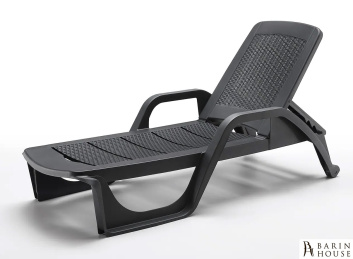 Купить Шезлонг Nilo графіт 323559