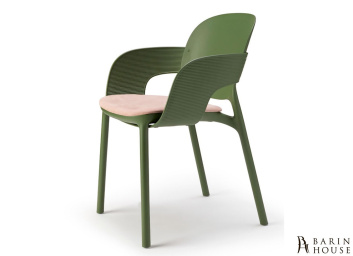 купити Крісло з м'яким сидінням Hug Olive Light Pink 335027