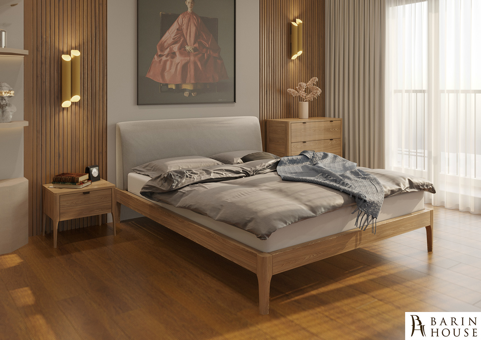 Купить Кровать Амстердам (ясень) 334202 