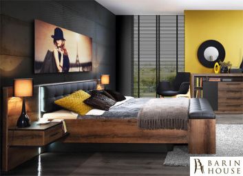 купити Ліжко з тумбами BELLEVUE BLQL161B-N09 148203