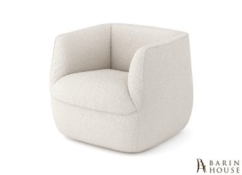 Купить Крісло дизайнерське Brune біле (Boucle) 309196