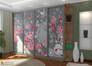 Купить Шкаф-купе четырехдверный 152392