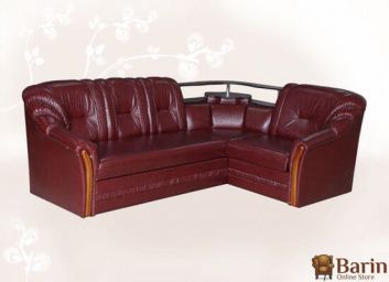 Купить Угловой диван Диамант с полкой 124394