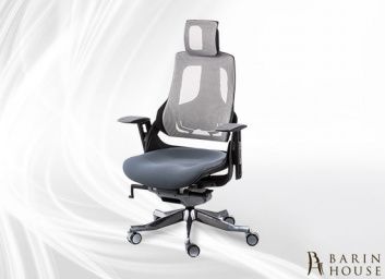 купити Крісло офісне Wau (slatеgrey fabric/snowy nеtwork) 150296