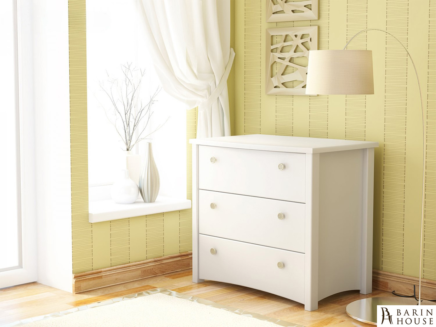 Купить Комод Вега белый 334365 