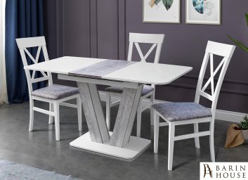 Купить Стол-трансформер Крафт белый/урбан лайт 291355