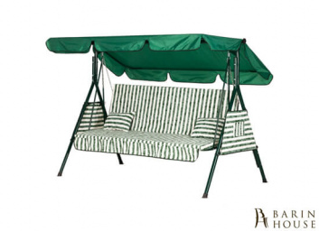 Купить Качели Дача (Бязь Зеленая полоска) 186750