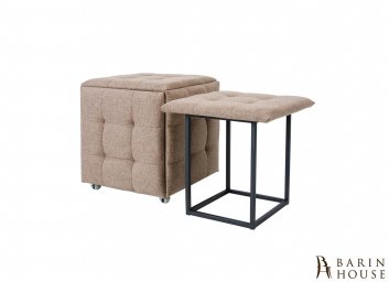 Купить Пуф Куб 5 в 1 (бежевый) 254018