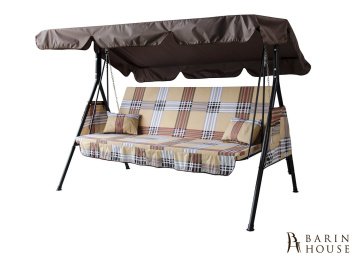 купити Гойдалка садова Дача (Бязь, Коричнева клітина) 295266