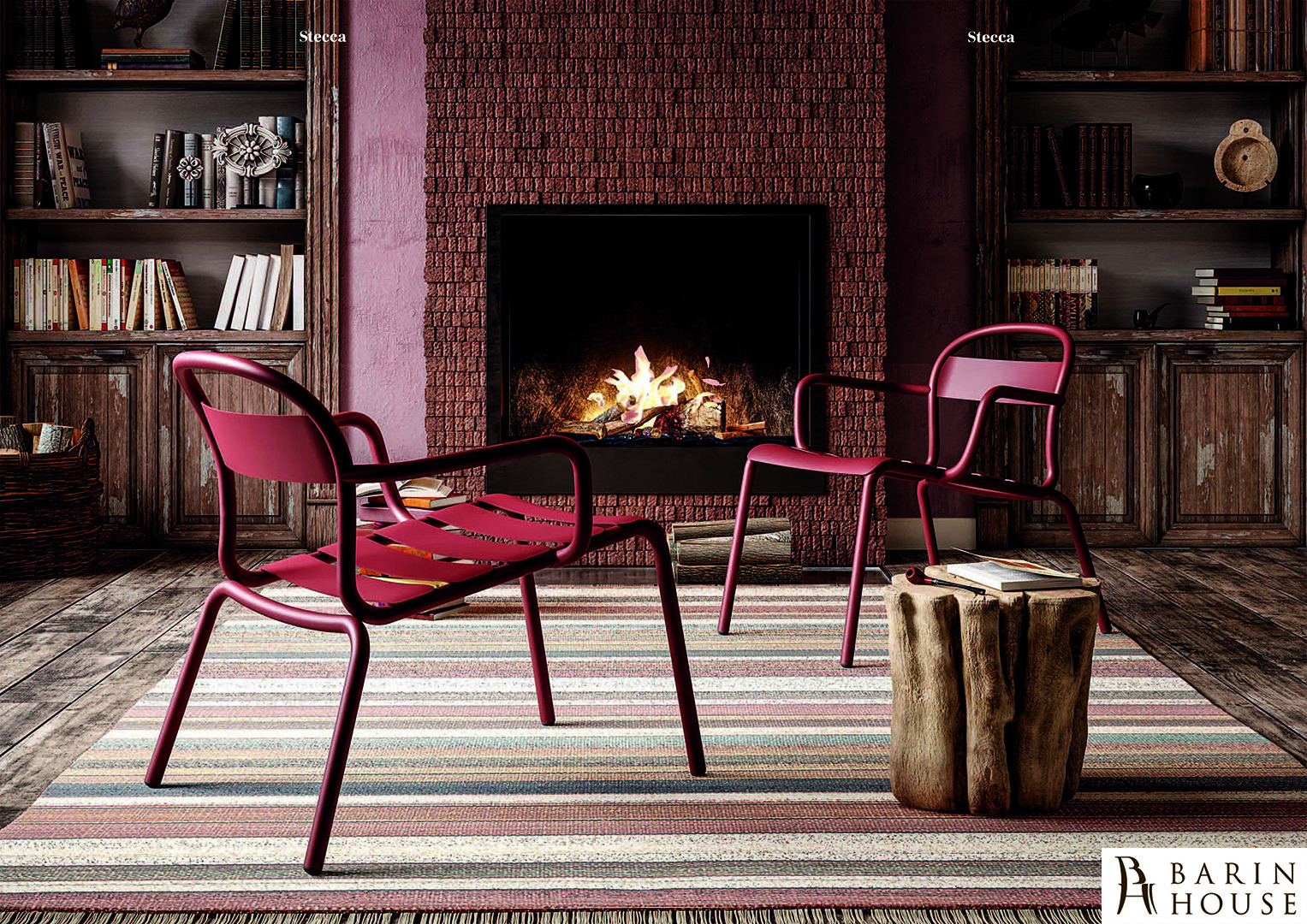 купити Барний стілець Stecca 5 Dark Grey 336963 photo 4