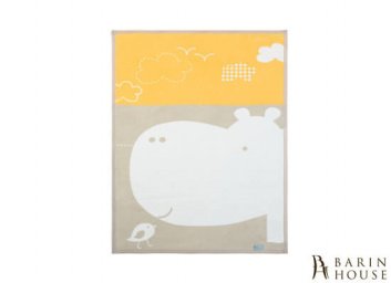 Купить Покрывало-плед BABY Гиппо бежевый 211054