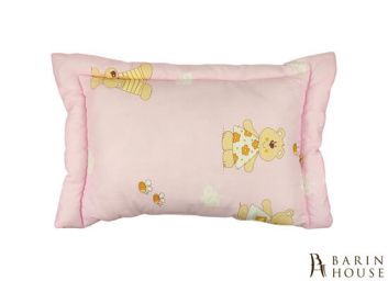 Купить Подушка детская с силиконовым наполнителем (бежевый, голубой, розовый) 40х60 175395