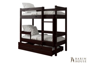 Купить Ліжко двоярусне Немо (аляска, слонова кістка, венге, аляска/горіх) 265817