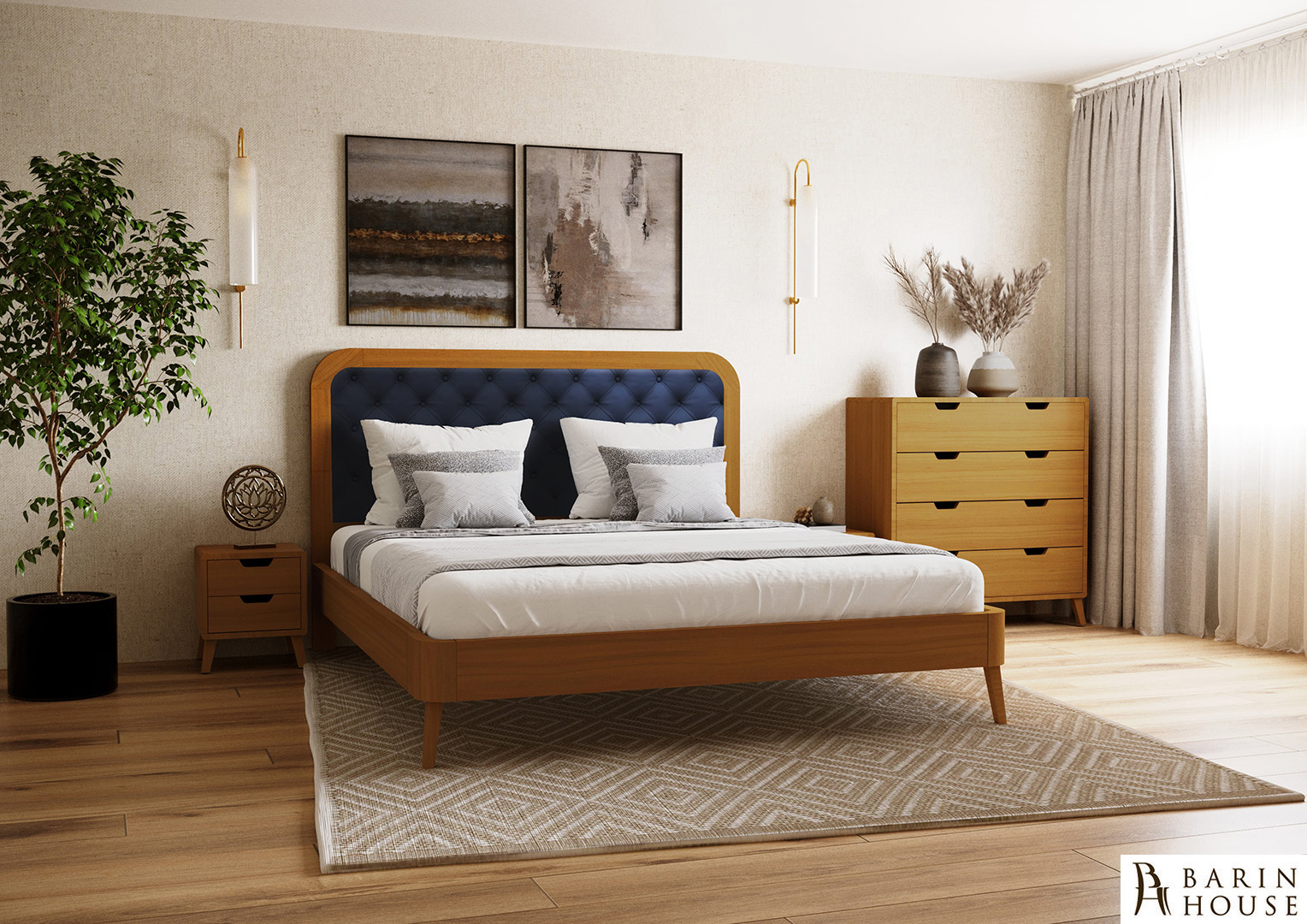 Купить Кровать Форсса 1 (ольха) 334555 photo 1