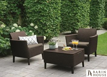 Купить Набор мебели Salemo balcony set коричневый 288913