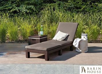 Шезлонг Daytona коричневый-беж 139901 barin.ua Купить Шезлонг Daytona коричневый-беж 139901
