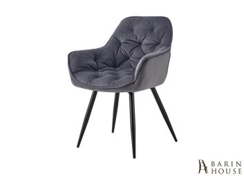 Купить Крісло Парадіз велюр сірий 306529