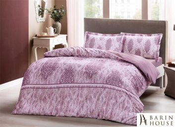 Купить Двуспальный евро комплект TAC Elise Pink Сатин 166069