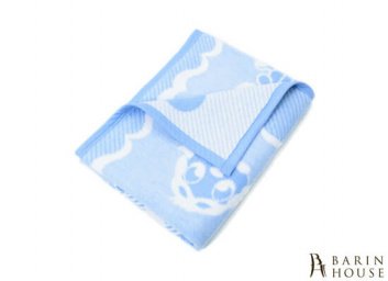 Купить Покрывало-плед BABY Соня голубой 211026