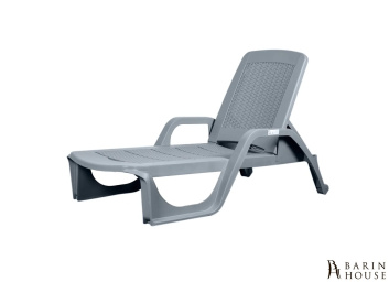 Купить Шезлонг Nilo светло-серый 323569