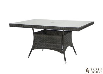Прямокутний обідній стіл Wicker 303678 barin.ua Купить Прямокутний обідній стіл Wicker 303678